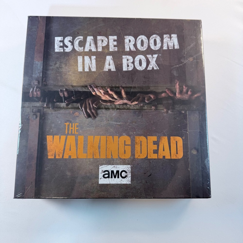 The Walking Dead Escape Room in a Box Mattel Game New Sealed 2020 AMC GNG62